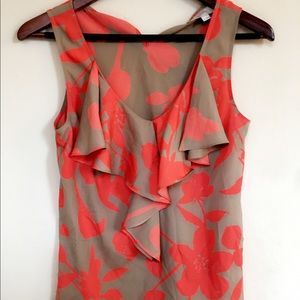 Pretty orange Loft blouse